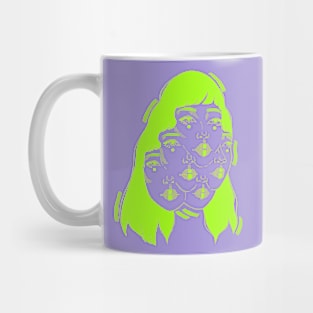 Mutation in Neon Green Mug